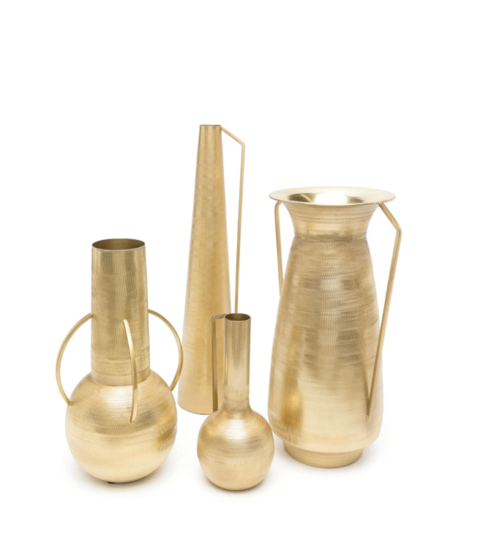 VASES “ROMAN” GOLD